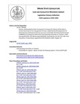 Legislative History:  Resolve, Authorizing the State Tax Assessor to Convey the Interest of the State in Certain Real Estate in the Unorganized Territory (SP183)(LD 597)