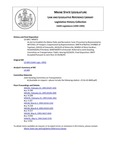 Legislative History:  An Act to Establish the Maine Parks and Recreation Fund (HP472)(LD 609)
