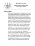 Legislative History: An Act to Improve Child Care Services in the State (HP565)(LD 762) by Maine State Legislature (116th: 1992-1994)