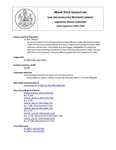 Legislative History: An Act to Establish Term Limitations for Presiding Officers, Leadership and Committee Chairs (SP249)(LD 768) by Maine State Legislature (116th: 1992-1994)