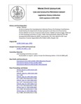 Legislative History: An Act to Improve the Unemployment Collection Process for Employer Contributions (SP264)(LD 802) by Maine State Legislature (116th: 1992-1994)