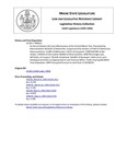 Legislative History: An Act to Enhance the Cost-effectiveness of the Central Motor Pool (HP610)(LD 825) by Maine State Legislature (116th: 1992-1994)