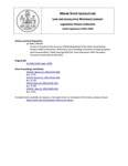 Legislative History: An Act to Provide for the Issuance of Refunding Bonds of the State (SP330)(LD 1006) by Maine State Legislature (116th: 1992-1994)