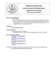 Legislative History: An Act to Exempt from State Taxation the Income of Businesses Realized by Using Waste Material in New Ways (HP868)(LD 1177) by Maine State Legislature (116th: 1992-1994)