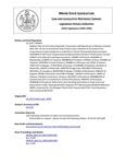 Legislative History: An Act Concerning State Transactions with Businesses in Northern Ireland (HP931)(LD 1254) by Maine State Legislature (116th: 1992-1994)