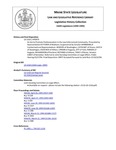 Legislative History: An Act to Promote Professionalism in the Law Enforcement Community (HP979)(LD 1310) by Maine State Legislature (116th: 1992-1994)