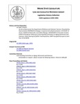 Legislative History: An Act to Restructure the Department of Defense and Veterans' Services (HP1037)(LD 1389) by Maine State Legislature (116th: 1992-1994)