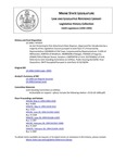 Legislative History: An Act Pertaining to Pole Attachment Rate Disputes (HP1054)(LD 1406) by Maine State Legislature (116th: 1992-1994)