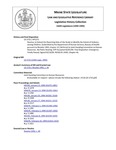 Legislative History: Resolve, to Extend the Reporting Date of the Study to Identify the Extent of Violence among Children (HP1271)(LD 1715) by Maine State Legislature (116th: 1992-1994)