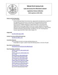 Legislative History: An Act to Exempt Schools from Certain Fees (HP1287)(LD 1735) by Maine State Legislature (116th: 1992-1994)