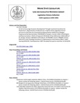 Legislative History: An Act to Encourage Economic Development Through Investment Incentives for Aquaculture (HP1304)(LD 1759) by Maine State Legislature (116th: 1992-1994)