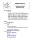 Legislative History: An Act to Establish a Technical College in York County (HP1313)(LD 1775) by Maine State Legislature (116th: 1992-1994)