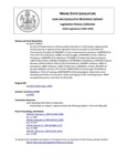 Legislative History: An Act to Provide Access to Postsecondary Education in York County (SP657)(LD 1826) by Maine State Legislature (116th: 1992-1994)