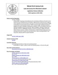 Legislative History: RESOLUTION, Proposing an Amendment to the Constitution of Maine to Provide for the Recall of Persons Holding Elective Civil Offices (HP1402)(LD 1911) by Maine State Legislature (116th: 1992-1994)