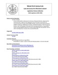 Legislative History: An Act to Reestablish a Mechanism for Review of Disputed Elections (HP1418)(LD 1932) by Maine State Legislature (116th: 1992-1994)