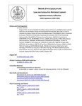 Legislative History: An Act to Establish the Maine School of Science and Mathematics and the Task Force on the Maine School of Visual and Performing Arts (SP733)(LD 1958) by Maine State Legislature (116th: 1992-1994)