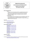 Legislative History: An Act to Establish Fairness in the Placement of On-line Lottery Machines (HP1469)(LD 1995) by Maine State Legislature (116th: 1992-1994)