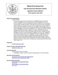 Legislative History: An Act to Encourage Electric Rate Stabilization (SP774)(LD 1997) by Maine State Legislature (116th: 1992-1994)