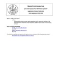 Legislative History: Communication from the Chair, Maine Republican Party: Appointing member to the reapportionment commission (HP13) by Maine State Legislature (116th: 1992-1994)