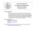 Legislative History:  Joint Resolution Recognizing Lorraine M. Fleury on the Occasion of Her Retirement as Director, Division of Elections, Office of the Secretary of State (HP1171)