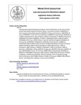 Legislative History: Joint Resolution Memorializing the Congress of the United States on the Future of the United States Naval Shipyard at Kittery, Maine (SP118) by Maine State Legislature (116th: 1992-1994)