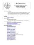 Legislative History: An Act to Create an Income Tax Stabilization Program (SP98)(LD 238) by Maine State Legislature (117th: 1994-1996)