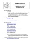Legislative History: An Act to Reduce the Legislative Budget (HP500)(LD 681) by Maine State Legislature (117th: 1994-1996)
