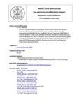 Legislative History: An Act to Provide Adequate Counseling for Minors Incarcerated for Sex Offenses (HP535)(LD 731) by Maine State Legislature (117th: 1994-1996)