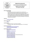 Legislative History: An Act to Require Firearm Hunters to Wear Blaze Orange (HP586)(LD 796) by Maine State Legislature (117th: 1994-1996)