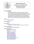 Legislative History: An Act to Establish Qualifications for Public Utilities Commissioners (HP713)(LD 970) by Maine State Legislature (117th: 1994-1996)