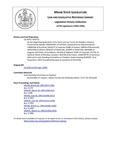 Legislative History: An Act Regarding Application of the Sales and Use Tax to the Graphics Industry (HP773)(LD 1070) by Maine State Legislature (117th: 1994-1996)
