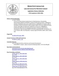 Legislative History: An Act to Increase Venture Capital Access to State Businesses (HP920)(LD 1296) by Maine State Legislature (117th: 1994-1996)