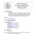 Legislative History:  Resolve, to Amend Provisions of the Androscoggin County Budget Process (SP606)(LD 1598)
