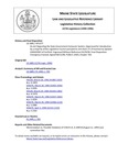 Legislative History:  An Act Regarding the State Government Computer System (HP1377)(LD 1885)