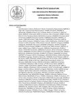 Legislative History:  Joint Resolution in Honor of Edmund S. Muskie (HP1375)