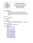 Legislative History: An Act Regarding Balances Remaining in General Purpose Aid for Local Schools (HP73)(LD 98) by Maine State Legislature (118th: 1996-1998)