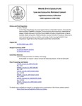Legislative History: An Act Regarding Charges Assessed against Owners of Sprinkler Systems (HP169)(LD 224) by Maine State Legislature (118th: 1996-1998)