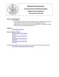 Legislative History:  An Act to Restore Funds to the Office of Substance Abuse to 1996 Levels (SP114)(LD 393)