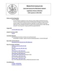 Legislative History:  An Act to Require Legislators to Pay a Portion of Their Health and Dental Insurance Premiums (HP389)(LD 534)