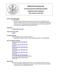 Legislative History:  Resolve, to Allow Donald Hebert to Retain a Certain Structure in Exchange for the Removal of Another Structure (HP477)(LD 648)