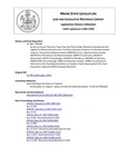 Legislative History:  An Act to Ensure That Only Taxes That Are Paid and Not Otherwise Reimbursed Are Eligible for Reimbursement under the State's Business Property Tax Reimbursement Program (HP589)(LD 780)