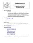 Legislative History:  RESOLUTION, Proposing an Amendment to the Constitution of Maine to Provide That the Biennial Budget May Take Effect Immediately if Passed by a Majority Vote (SP252)(LD 821)