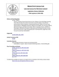 Legislative History:  Resolve, Creating a Special Commission to Erect a Plaque in the Hall of Flags Honoring Those Who Served in the Civilian Conservation Corps from Maine (HP674)(LD 926)