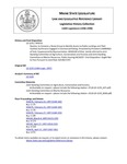 Legislative History:  Resolve, to Convene a Study Group to Identify Access to Public Landings and Their Facilities by Persons Engaged in Commercial Fishing (SP376)(LD 1235)