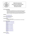 Legislative History:  An Act to Revise the Confidentiality Provisions of the Maine Revised Statutes, Title 26 (HP902)(LD 1245)