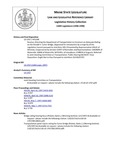 Legislative History:  Resolve, Directing the Department of Transportation to Construct an Adequate Railing on the Donald V. Carter Bridge (HP1248)(LD 1767)