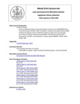 Legislative History:  An Act to Modernize Maine's Financial Institution Franchise Tax (HP1282)(LD 1819)