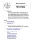 Legislative History:  An Act to Correct and Supplement Funding for the Maine School of Science and Mathematics (HP1450)(LD 2041)