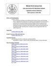 Legislative History:  An Act Relating to the Maine School Administrative District 49 Arts and Technology Center (HP1451)(LD 2042)