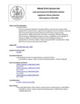 Legislative History:  An Act to Increase the Number of Probation Officers and Corrections Support Staff (HP1551)(LD 2180)